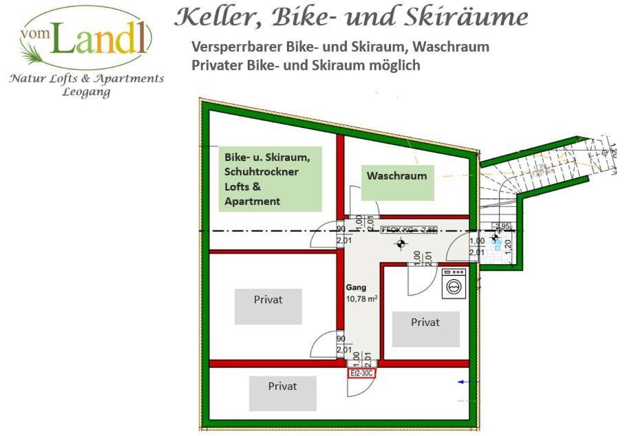 103 M2 Apartment Eschenwald Vomlandl Леоганг Екстериор снимка